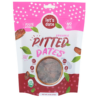 LET's Date Organic Pitted Dates - 8 Ounce