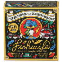Fishwife Tinned Seafood CO. Smoked Salmon With Sichuan Chili Crisp - 3.2 Ounce