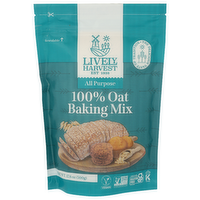 Lively Harvest Oat All Purpose 100% Baking Mix - 17.6 Ounce