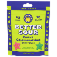 Better Sour Guava, Calamansi, Lime Gummy Candy - 1.8 Ounce