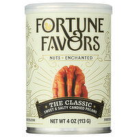 Fortune Favors The Classic Candied Pecans - 4 Ounce