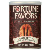 Fortune Favors The Spicy Chili-Spiked Candied Pecans - 4 Ounce