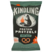 Kindling Sea Salt Protein Pretzels - 7 Ounce