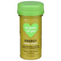 SO GOOD SO YOUngo Spinach Juice Energy Probiotic Multipack - 1.7 Fluid Ounce