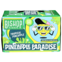 Bishop Cider Pineapple Paradise Tropical - 12 Fluid Ounce - 12 Count