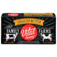 Vital Farms Unsalted Butter - 4 Ounce - 2 Count