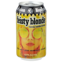Hopfusion Ale Works Feisty Blonde Honey Vanilla - 12 Fluid Ounce
