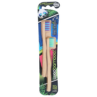 Woobamboo! Woobamboo Toothbrush Kids Super Soft 2-Pk Sprout - 2 Count