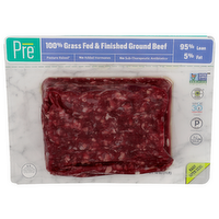 Pre 95% Lean 5% Fat 100% Grass Fed & Finished Ground Beef - 16 Ounce
