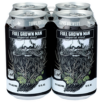 Tupps Brewery Full Grown Man Imperial Stout - 12 Fluid Ounce - 4 Count