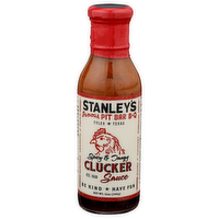 Stanley's Famous Pit Bar B-Q Spicy & Tangy Clucker Sauce - 12 Ounce