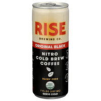 Rise Brewing Co. Original Black Nitro Cold Brew Coffee - 7 Fluid Ounce