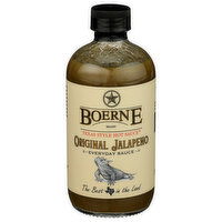 Boerne Brand Jalapeno Zest, Light, Bright Heat Texas Style Original - 8 Ounce