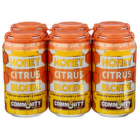 Community Beer Co. Honey & Orange Peel - 12 Fluid Ounce - 6 Count