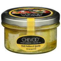 Chevoo Dill Pollen & Garlic Marinated Goat Cheese - 4 Ounce