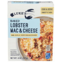 LUKE's Lobster Mac & Cheese With Garlic And Herb Breadcrumbs Frozen - 8 Ounce