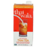 Thaiwala Herbal Tea Thai Iced Liquid Original Concentrate - 32 Fluid Ounce