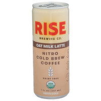 RISE BREWING CO. Oat Milk Nitro Cold Brew Latte - 7 Fluid Ounce