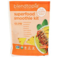 Blendtopia Glow Frozen Smoothie - 7 Ounce