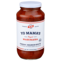 Yo Mama's Foods Original Marinara Tomato Sauce - 25 Ounce