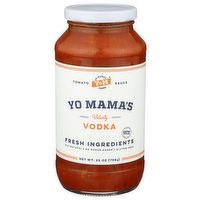 Yo Mama's Foods Vodka Tomato Sauce Velvety - 25 Ounce