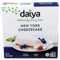 Daiya Dessert New York Frozen Cheezecake Gluten Vegan Cheesecake Dairy Free - 14.1 Ounce
