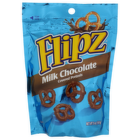 Flipz Milk Chocolate Covered Pretzels - 5 Ounce