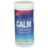 Natural Vitality Raspberry Lemon Gummies Calm - 120 Count
