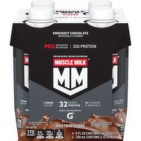 Muscle Milk Pro Advanced Nutrition Protein Shake Knockout Chocolate - 44 Fluid Ounce