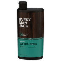 EVERY MAN JACK Sea Salt Body Wash - 16.9 Fluid Ounce