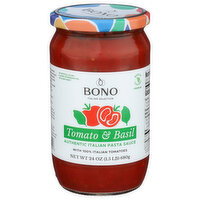 Bono Tomato & Basil Sauce - 24 Ounce