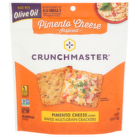 Crunchmaster  Gluten Free Pimento Cheese Crackers - 4 Ounce