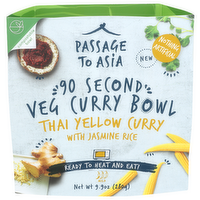 Passage Foods Veg Curry Thai Yellow Heat-And-Eat To Asia Bowl - 9.9 Ounce