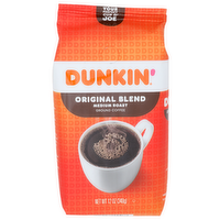Dunkin' Original Blend Medium Roast Ground Coffee - 12 Ounce