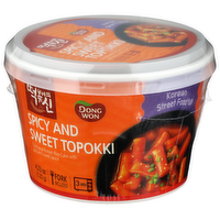 Dongwon Spicy & Sweet Topokki Cup - 4.23 Ounce