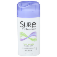 Sure Fresh & Cool Invisible Solid Anti-perspirant & Deodorant - 2.6 Ounce