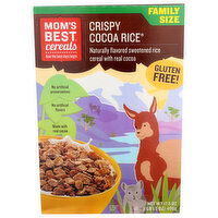 Mom's Best Cereals Ready To Eat Cereal Crispy Cocoa Rice - 17.5 Ounce