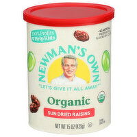 NEWMAN'S OWN ORGANICS Organic Raisins - 15 Ounce