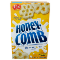 Post Honey-Comb Big Real Honey Flavor! Sweetened Corn & Oat Cereal - 12.5 Ounce