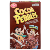 Post Cocoa Pebbles Chocolate Sweetened Rice Cereal - 11 Ounce