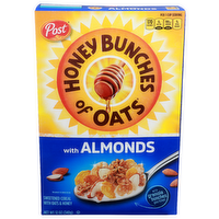Post Honey Bunches Of Oats With Almonds Sweetened Cereal - 12 Ounce