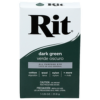 Rit Dark Green All Purpose Dye - 0.13 Ounce
