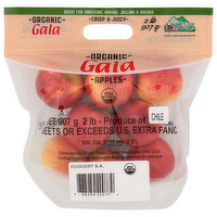Cascade Crest Organics Crisp & Juicy Gala Apples - 2 Pound
