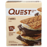Quest S'mores Protein Bar - 2.125 Ounce - 4 Count