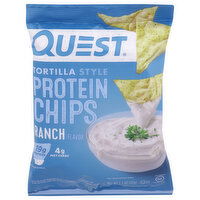 Quest Style Protein Chips Tortilla Chip Ranch - 1.1 Ounce