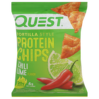 Quest Style Protein Chips Tortilla Chip Chili Lime - 1.1 Ounce