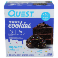 Quest Chocolate Cake Cookies - 0.881 Ounce - 8 Count