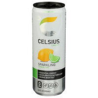 CELSIUS Lemon Lime Sparkling Single Can - 12 Fluid Ounce