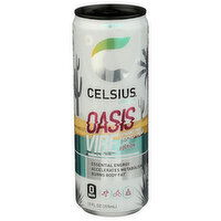 CELSIUS Oasis Vibe Sparkling Single Can - 12 Fluid Ounce