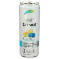 CELSIUS Blue Razz Lemonade Fizz Free Single Can - 12 Fluid Ounce